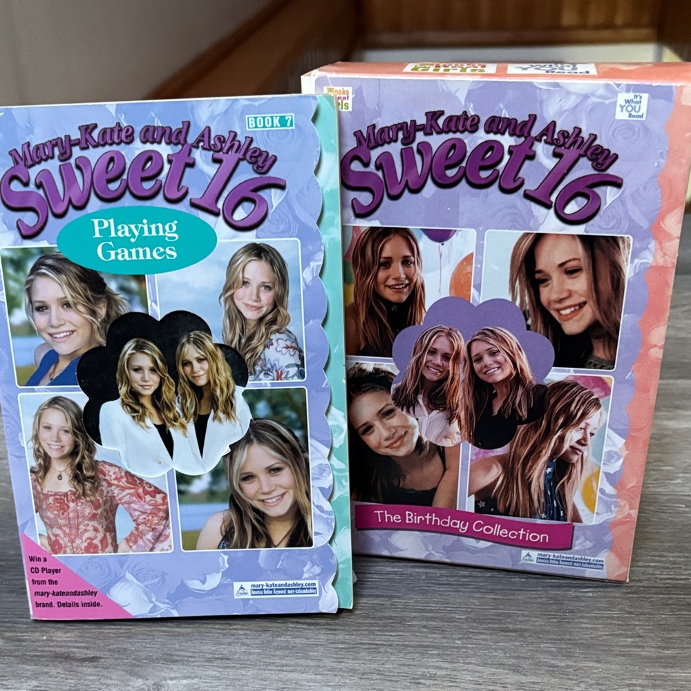 Mary-Kate and Ashley Sweet 16 Playing Games and Birthday Collection Set